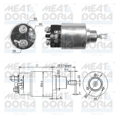 Solenoid Switch, starter